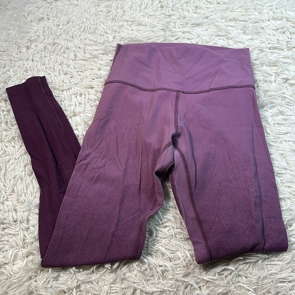 Lululemon Align Pant 28" Spray Ombre Align Pant BW555 FTBK FULL28 Jubilee Multi - Picture 1 of 5
